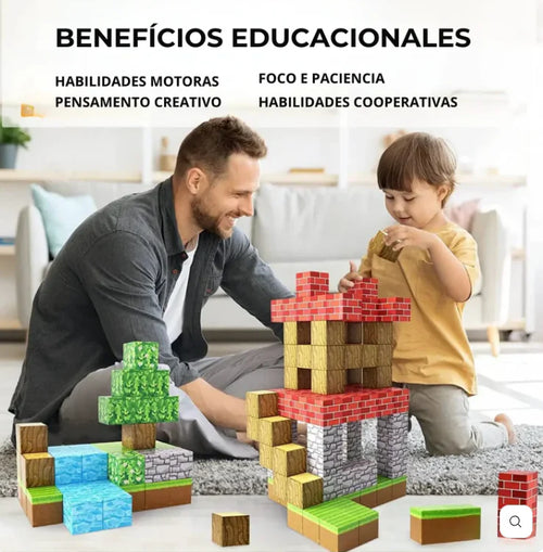 BlockWorld Magnets®  Minecraft Bloques Magnéticos