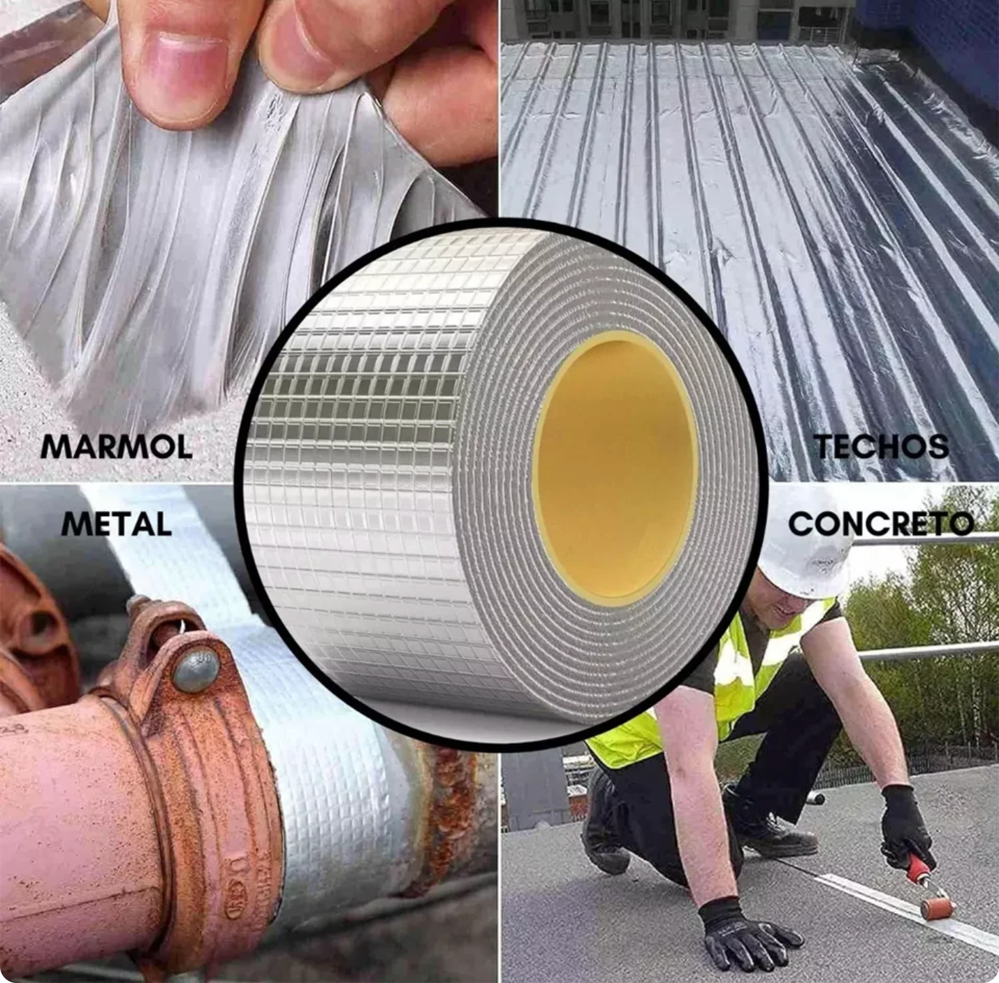 AquaFix® Cinta Impermeable Selladora. 5mts x 5cms. !Oferta especial 2X1!