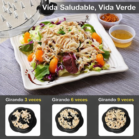 EasyShred® Ahorra tiempo deshilachando pollo en segundos