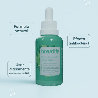 Breatify: Gotas para el mal aliento