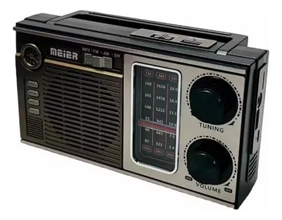 Radio Solar Multifuncional con Linterna (Carga Celulares + Bluetooth)