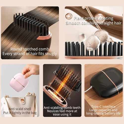 FrizzFix® – Mini Alisadora Portátil para llevar a todos lados