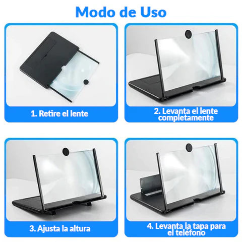 SmartViewPro® Amplificador de pantalla para celulares