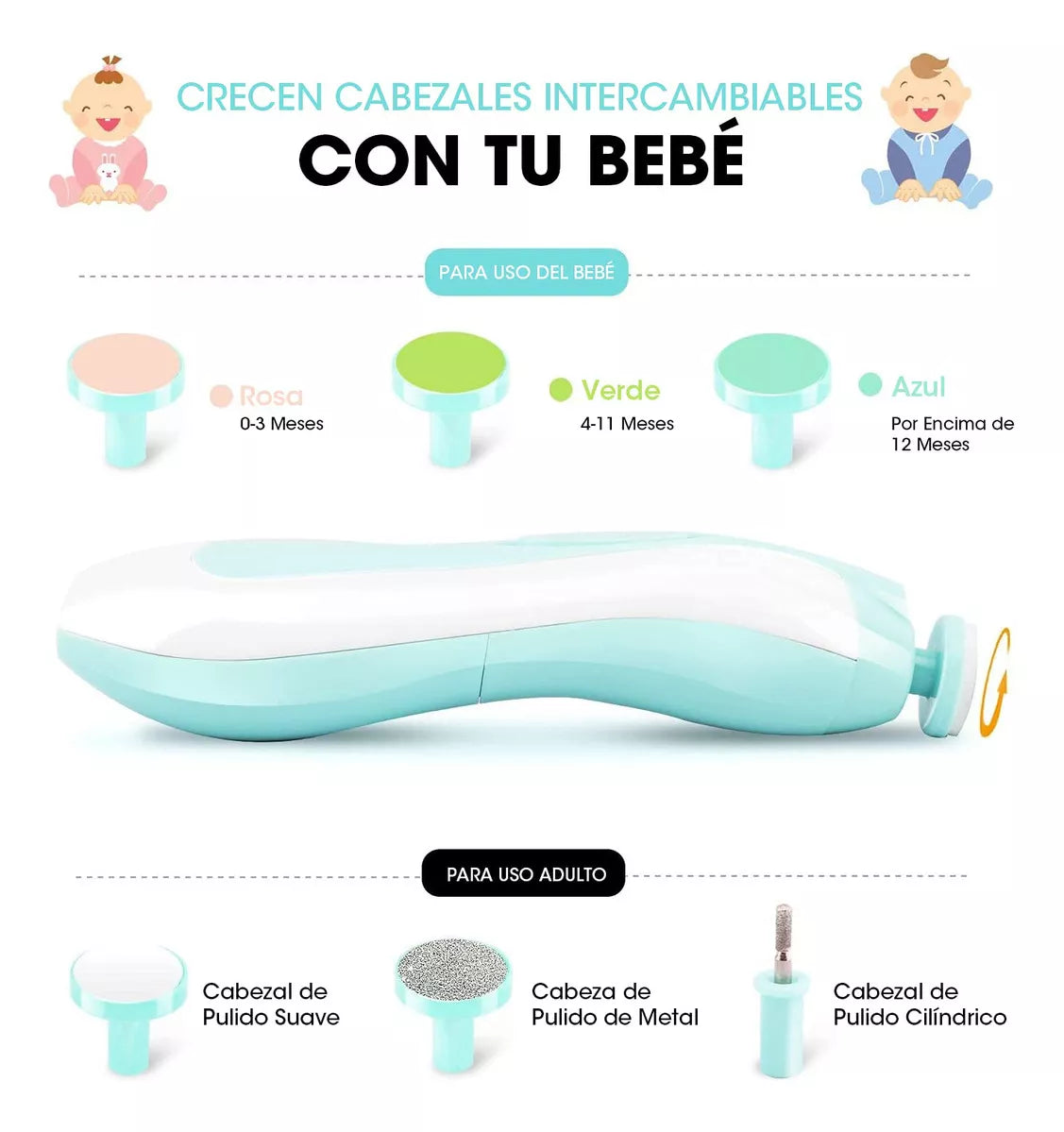 BabySoft Trim®: Manitas protegidas siempre.
