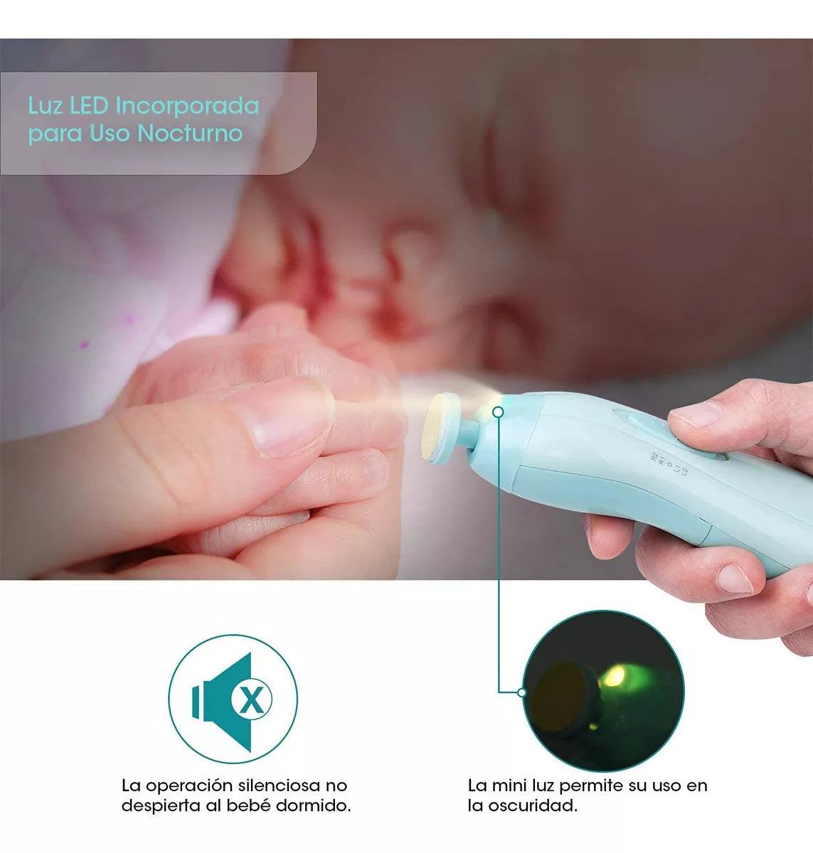 BabySoft Trim®: Manitas protegidas siempre.