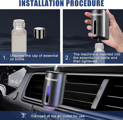DriveEssence® Transforma cada viaje con un aroma premium